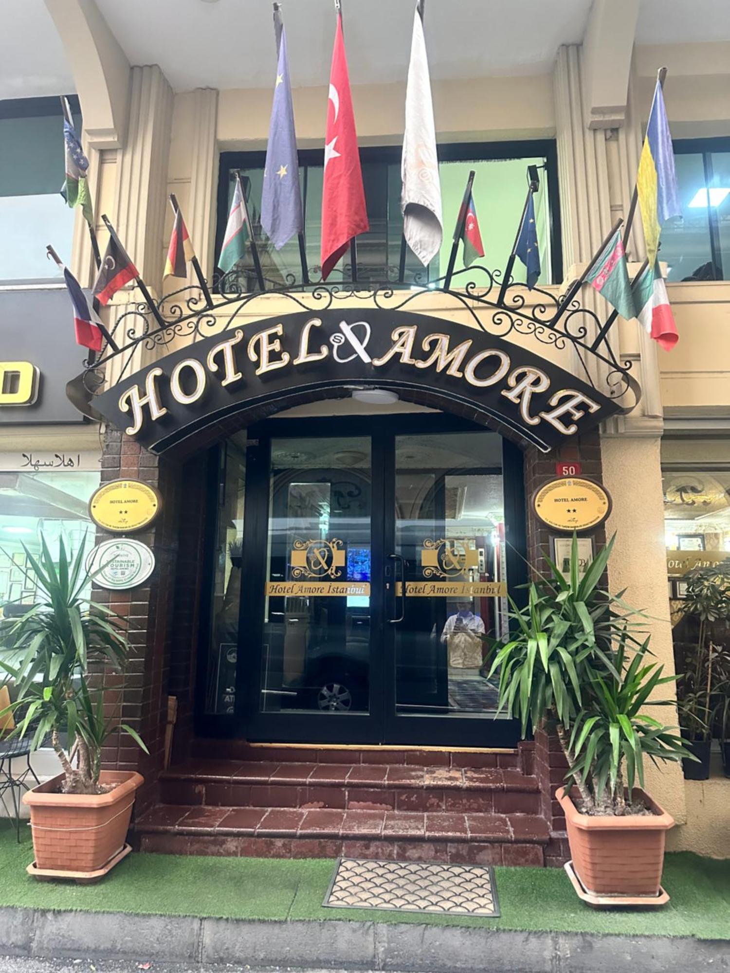 Amore Hotel Istambul Exterior foto